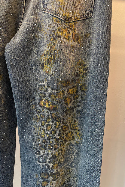 Jeans Leopard