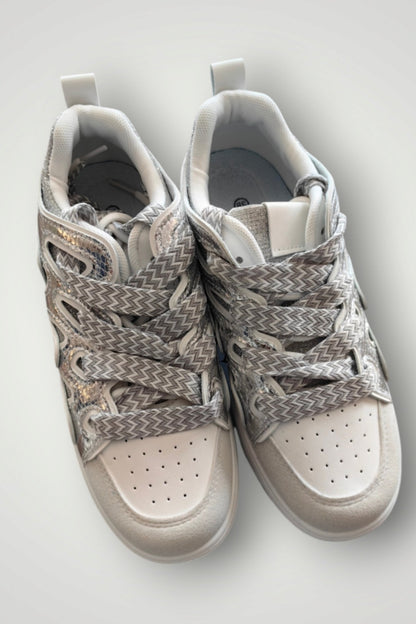 Sneakers Argento